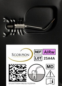 Ansa de detartraj standard AIRW pentru W&H Synea & Proxeo, NSK AS2000 & Ti-Max S970 – Scorpion Dental Instruments - Img 2