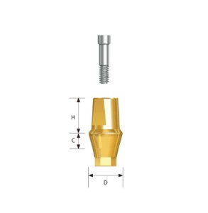 Bont Protetic Drept Ø5.5, 1mm, R&W Platform, AR Implant Biotem - Biotem Korea - Img 3