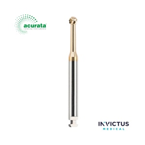 Freză chirurgicală de os Acurata | Formă sferică | Ø 4.0 mm | Contraunghi