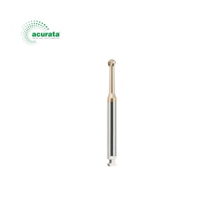 Freză chirurgicală sferică Acurata ZrN | Contraunghi RA 205 | Ø 2,1 - 4,0 mm