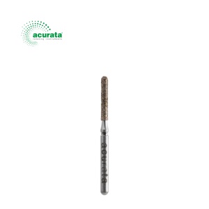 Freză diamantată cilindrică, granulație dubla, diametru 1.4 mm - Img 1