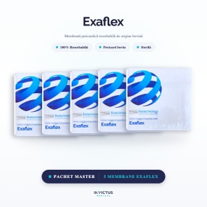 Pachet MASTER 5 x Membrane Resorbabile EXAFLEX