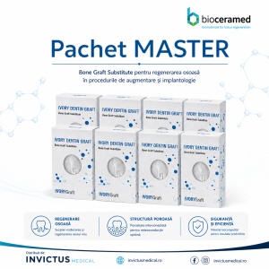 Pachet MASTER 8 × Ivory Dentin Graft în godeu