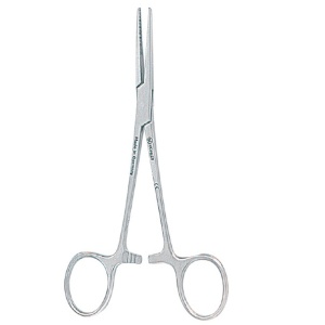 Pensa hemostatica dreapta / curbata KELLY - 14 cm - KOHLER - Img 1
