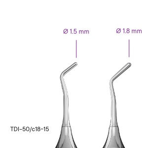 Plugger Dentar Dublu-Cap Cilindric TIP 5 - TDI-50/с18-15 - Img 2