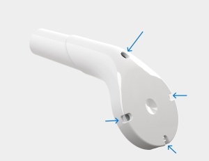Tanigo– Instrument dentar 3-în-1 cu aspirație, oglindă și retracție | 100 capete incluse + 50 tuburi aspiratie - Img 2