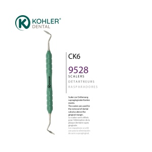 9528 – Seceră CK6, mâner TRINOVO Peek – KOHLER Dental - Img 2