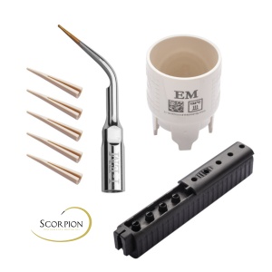 CLIP-KIT-EM – compatibil EMS și Woodpecker – SCORPION Dental Instruments