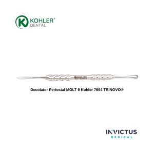 Decolator Periostal Kohler 7694 TRINOVO® – Instrument Chirurgie Orală și Implantologie din Oțel German