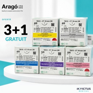 Fire de Sutură ARAGO – Gamă Completă Resorbabile & Neresorbabile | Promoție 3+1 Gratuit