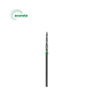 Freză chirurgicală Lindemann Acurata | 4 tăișuri | Turbină FG XL | Ø 1,6 mm | REF 500.316.408S.297.016