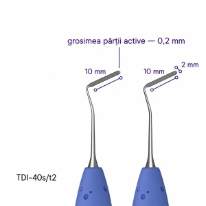 Spatulă Compozită pentru Zone Dificil de Accesat – TDI-40s/t2 - Img 2