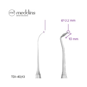 Spatulă pentru Modelarea Fisurilor Tip 3 – TDI-40/t3 - Img 2