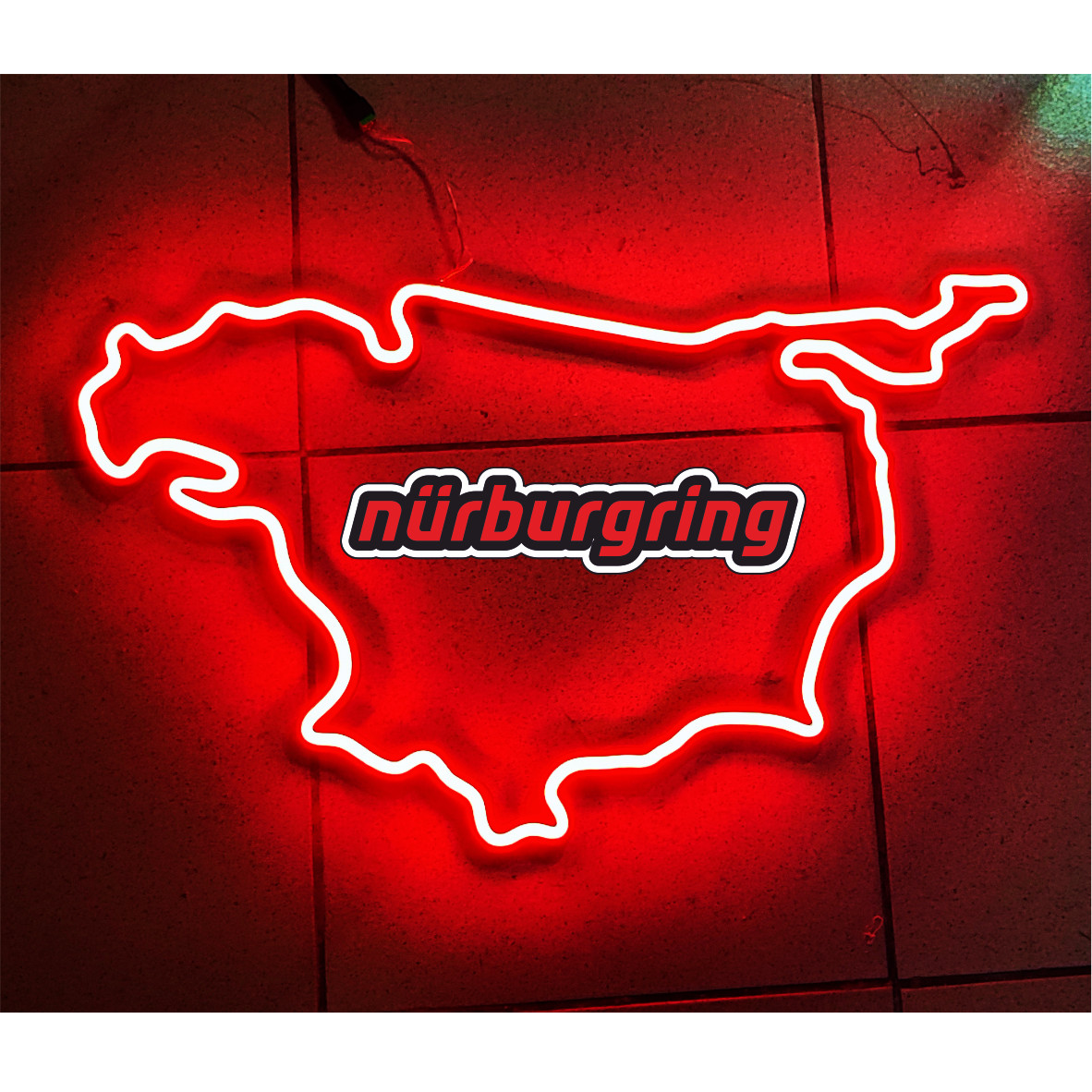 Nurburgring circuit de formula 1, iluminat LED, kit de bricolaj