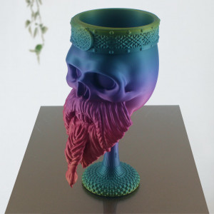 Celtic multicolor goblet
