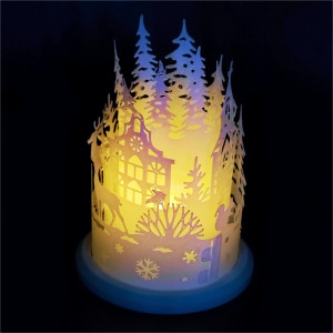 Decorațiune cu LED pentru Sărbătorile de iarnă - Img 6