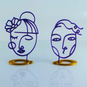 Set figurine fată și băiat - Img 6