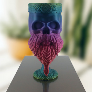 Celtic multicolor goblet - Img 2