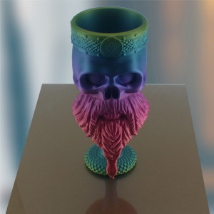 Celtic multicolor goblet - Img 3