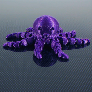 Flexible purple octopus - Img 3