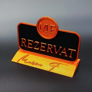 Personalized signs for hotels and restaurants