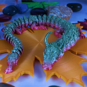 Flexible Dragon, 29 cm long