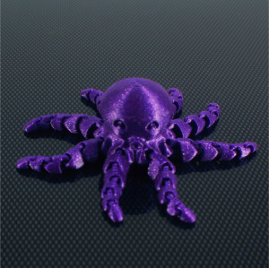 Flexible purple octopus - Img 4