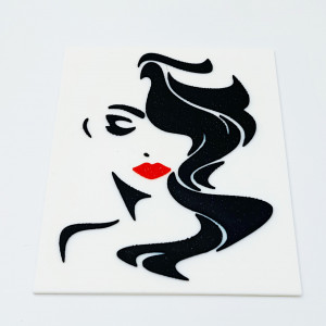 Wall art, lady figure - Img 6