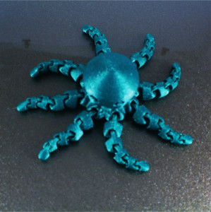 Flexible green octopus - Img 3