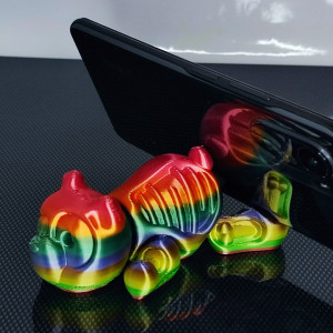 Mobile Phone Holder - Flexible Bear