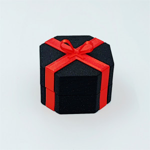 Cutiuță 60x60x30mm, cu secțiune octogonală, pentru bijuterii - Img 4
