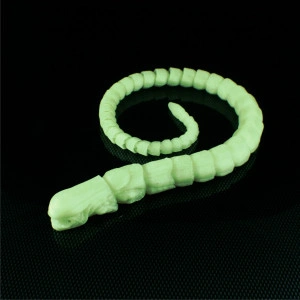 Flexible, Glow-In-The-Dark Snake - Img 2