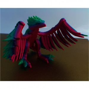 Pasăre Phoenix, 17 cm - Img 5