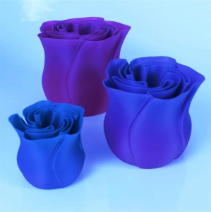 Set trandafiri decorativi (3 piese, filament multicolor)