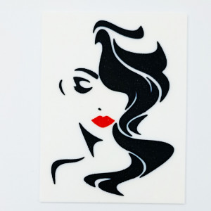 Wall art, lady figure - Img 8
