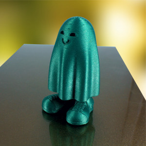 Fantomă verde glitter - Img 3