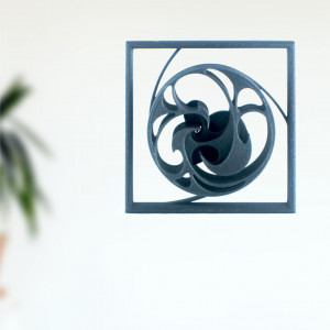 Sculptură 3D, 30 x 30 cm