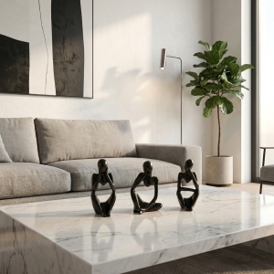 Set de 3 statuete decorative ST1001 - Img 5