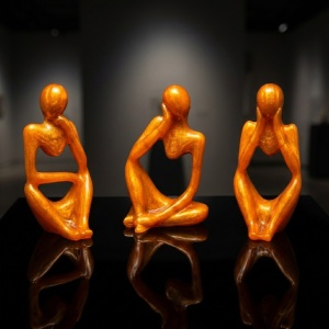 Set de 3 statuete decorative ST1004 - Img 3