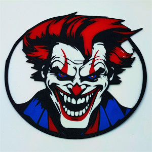 Joker shaped wall art - Img 3