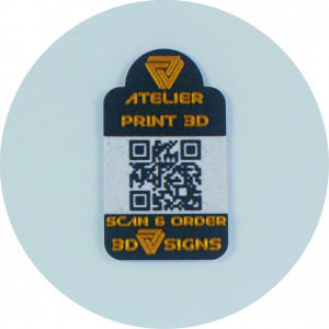 Magnet de frigider cu cod QR - Img 2