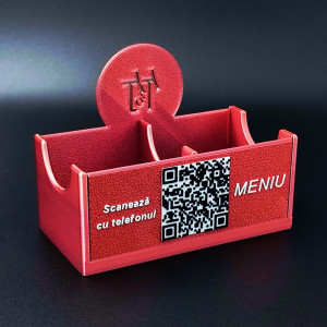 Table condiment holder, with QR code - Img 7