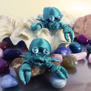 Domnul Crab, jucărie flexibilă - Img 4