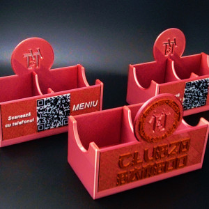 Table condiment holder, with QR code - Img 8