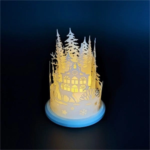 Decorațiune cu LED pentru Sărbătorile de iarnă - Img 5