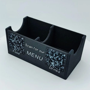 Table condiment holder, with QR code - Img 5