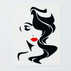 Wall art, lady figure - Img 2