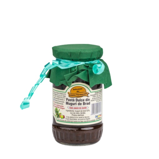 Pasta dulce din muguri de brad fara adaos de zahar 260gr