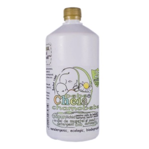 Noul sapun lichid pentru rufe, Chamobebe, 25 spalari ( detergent bio automatic) 1000g - Img 1