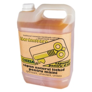 Sapun natural lichid pentru maini, Lacramioare, 5 l 5000g - Img 3